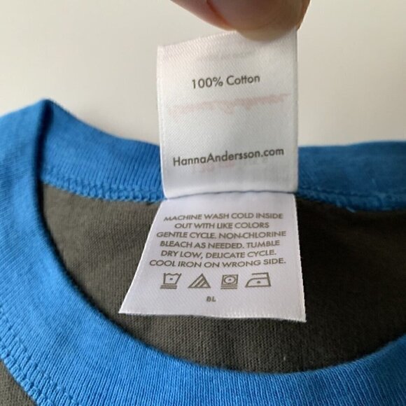 NEW Hanna Andersson Boys Cotton Short Sleeve Tee - Picture 4 of 5